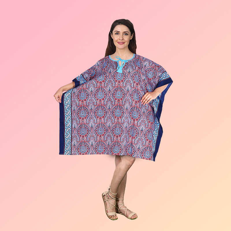 Simply Stylish Short Cotton Kaftans-PENNY | Haslemere Collections